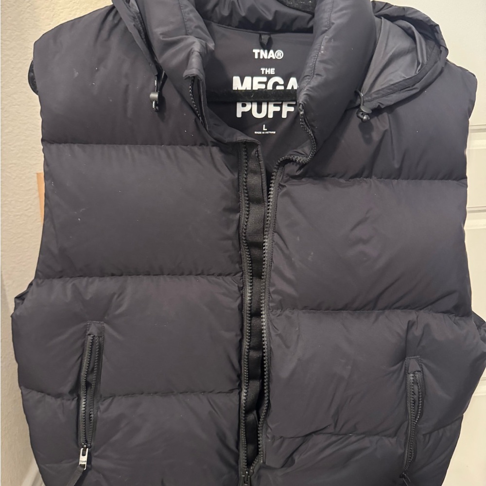 TNA Black Mega Puff Jacket
